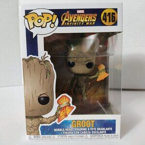 Pop! Marvel - Avengers Infinity War - Groot with Stormbreaker #416